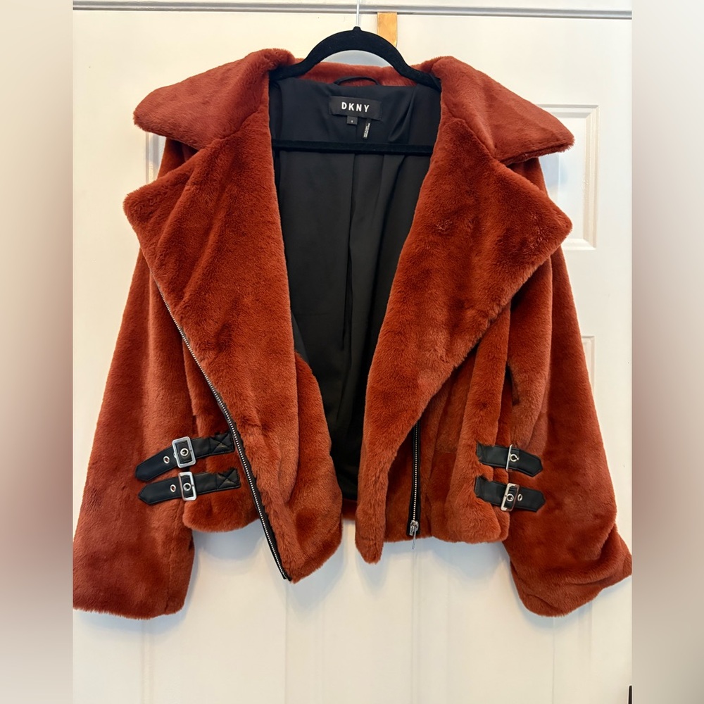 DKNY Women's fur jacket